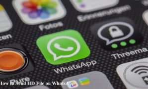 Send HD File on WhatsApp